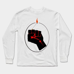 Revolutionary Cigarette Break Long Sleeve T-Shirt